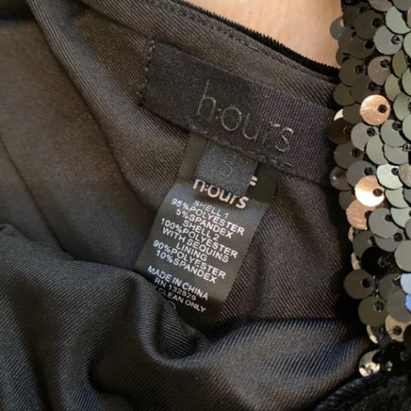H:OURS MINI DRESS EMBELLISHED SIZE SMALL!!! - Picture 12 of 15